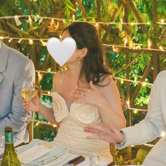 MARA HOFFMAN | White Mina Strapless Midi | Small/Medium - Picture 7 of 9